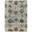 Oriental Weavers Sphinx Andorra 7129A Stone/Multi Rugs - main flat