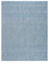 Safavieh Courtyard 10'-0" x 14'-0" Rug in Grey / Blue