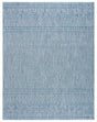 Safavieh Courtyard 10'-0" x 14'-0" Rug in Grey / Blue