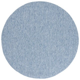 Safavieh Sisal All-Weather 6'-7" x 6'-7" Rug in Blue