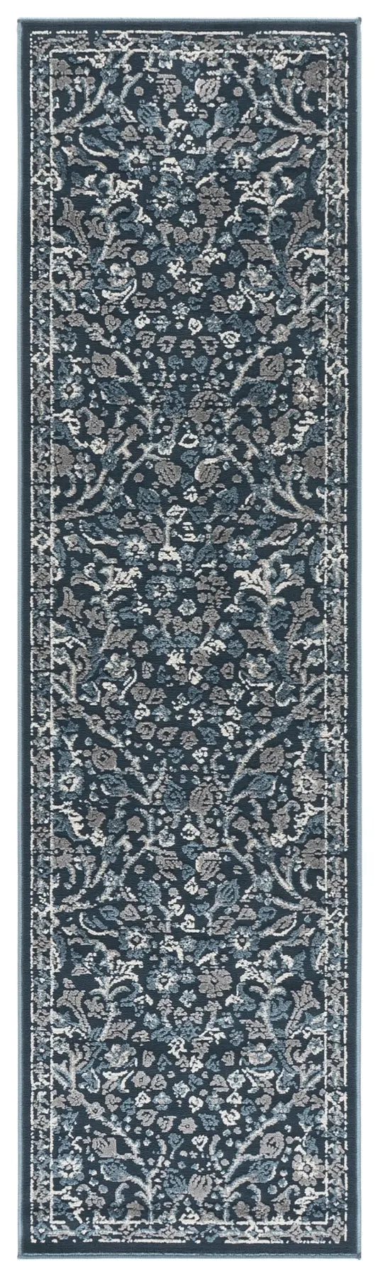 Safavieh Cameron 2'-2" x 8'-0" Rug in Blue / Ivory