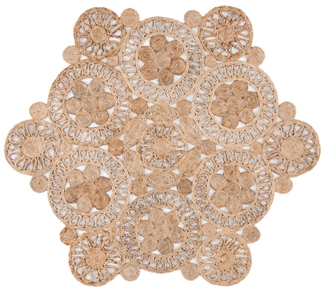 Safavieh Natural Fiber 5'-0" x 5'-0" Rug in Natural