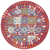 Safavieh Aspen 7'-0" x 7'-0" Rug in Red / Ivory