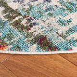 Safavieh Madison 6'-7" x 6'-7" Rug in Blue / Green