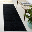 Safavieh Mila 2'-2" x 8'-0" Rug in Dark Blue / Black
