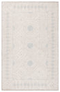 Safavieh Micro-Loop 4'-0" x 6'-0" Rug in Silver / Beige