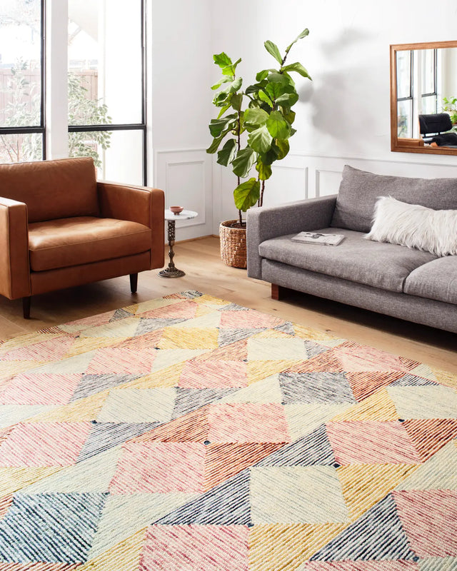 Loloi Spectrum Spe-01 Ivory/Multi Rugs - room scene 1