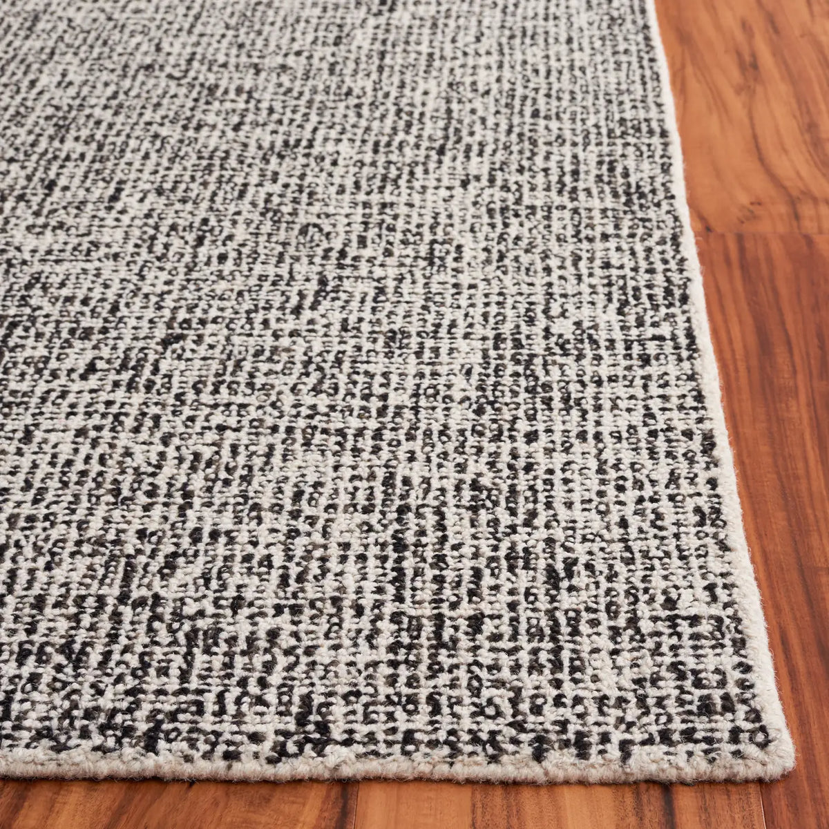 Safavieh Ebony 4'-0" x 6'-0" Rug in Black / Ivory
