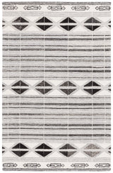 Safavieh Ebony 4'-0" x 6'-0" Rug in Ivory / Grey
