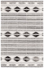 Safavieh Ebony 4'-0" x 6'-0" Rug in Ivory / Grey