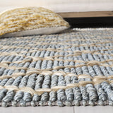 Safavieh Natural Fiber 4'-0" x 6'-0" Rug in Light Blue