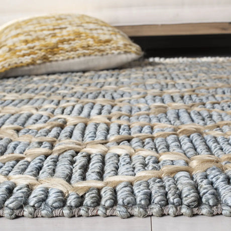 Safavieh Natural Fiber 4'-0" x 6'-0" Rug in Light Blue