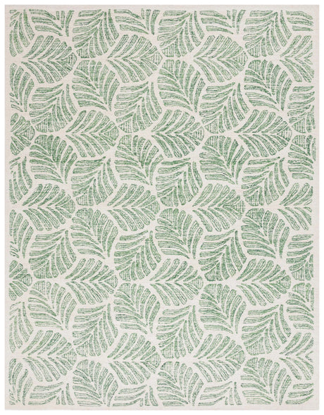Safavieh Jardin 10'-0" x 14'-0" Rug in Ivory / Green