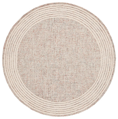 Safavieh Ebony 6'-0" x 6'-0" Rug in Ivory / Red