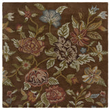 Safavieh Blossom 6'-0" x 6'-0" Rug in Brown / Multi