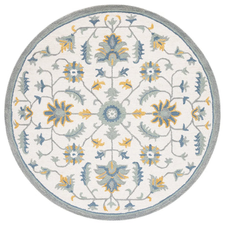 Safavieh Metro 6'-0" x 6'-0" Rug in Ivory / Blue