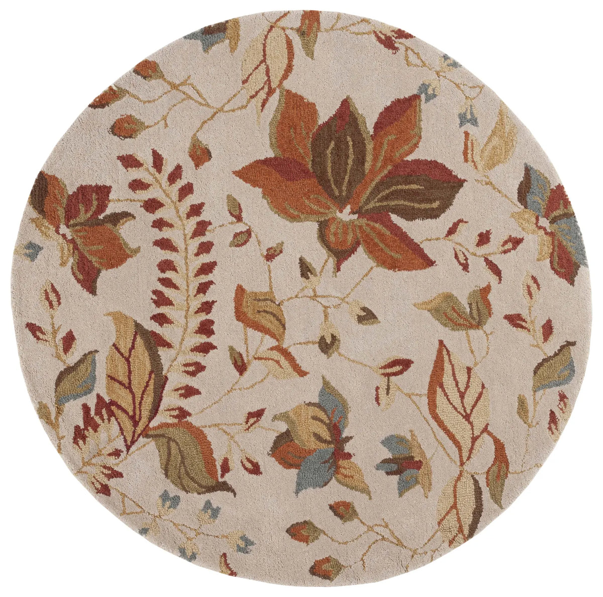 Safavieh Blossom 6'-0" x 6'-0" Rug in Beige / Multi