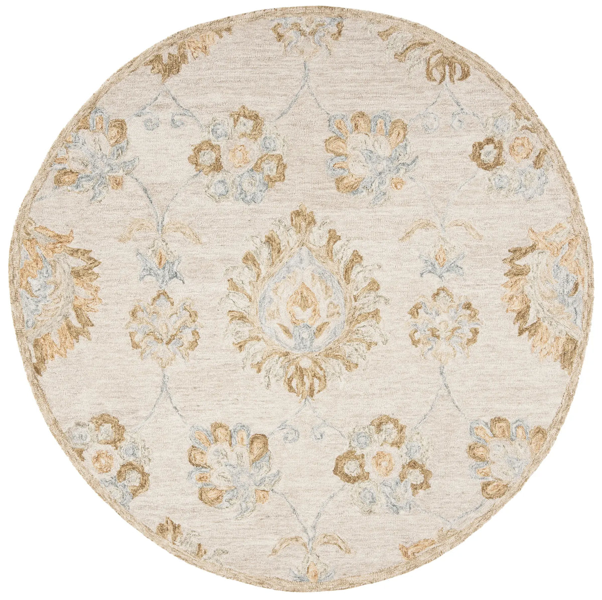 Safavieh Blossom 6'-0" x 6'-0" Rug in Beige / Sage