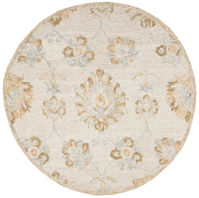 Safavieh Blossom 6'-0" x 6'-0" Rug in Beige / Sage