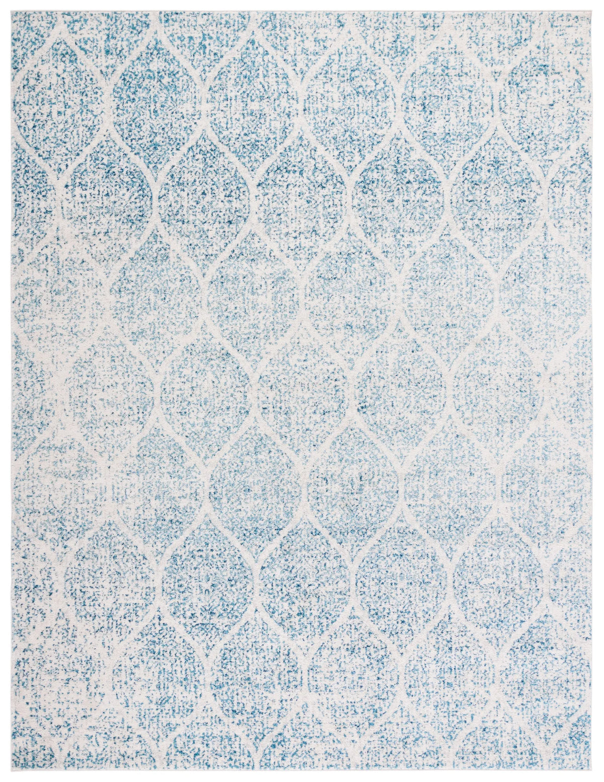 Safavieh Madison 10'-0" x 14'-0" Rug in Cream / Turquoise