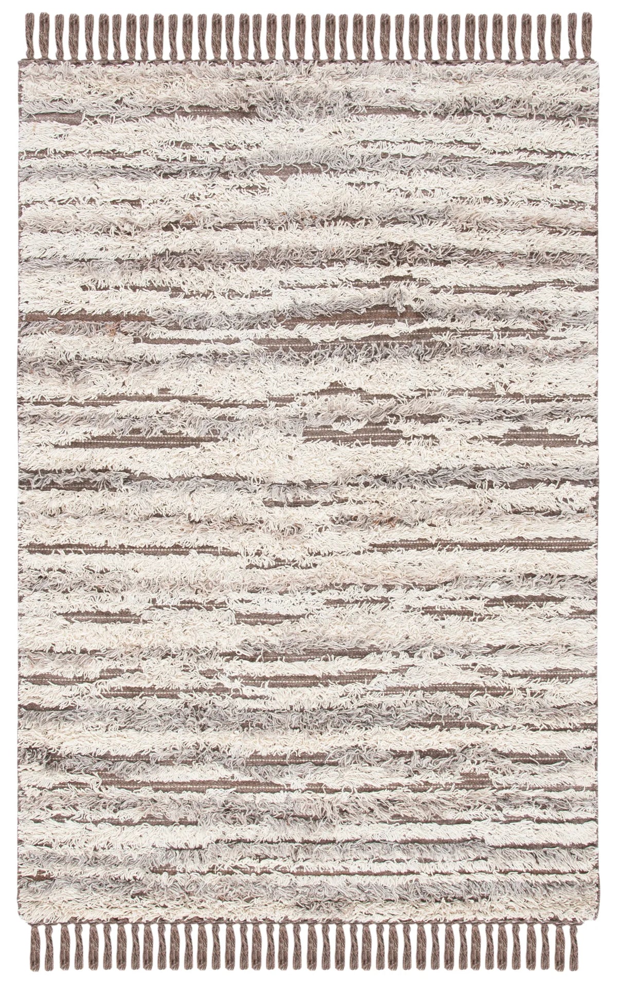 Safavieh Casablanca 4'-0" x 6'-0" Rug in Natural / Ivory