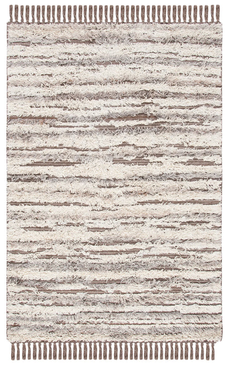 Safavieh Casablanca 4'-0" x 6'-0" Rug in Natural / Ivory