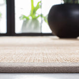 Safavieh Natural Fiber 4'-0" x 6'-0" Rug in Maize / Grey