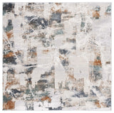 Safavieh Alenia 100 6'-7" x 6'-7" Rug in Grey / Beige