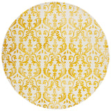 Safavieh Dip Dye 7'-0" x 7'-0" Rug in Ivory / Gold