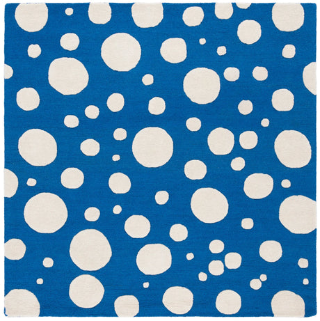 Safavieh Cambridge 6'-0" x 6'-0" Rug in Blue / Ivory