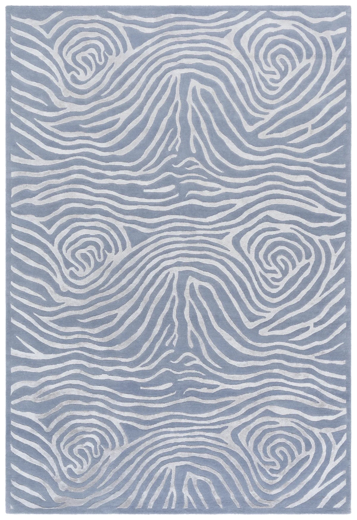 Safavieh Tibetan 6'-0" x 9'-0" Rug in Silver