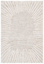 Safavieh Abstract 2'-0" x 3'-0" Rug in Natural / Ivory