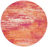 Safavieh Evoke 6'-7" x 6'-7" Rug in Ivory / Orange