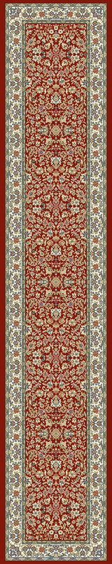 Dynamic Rugs Ancient Garden 57078 Red / Ivory Rugs - Runner