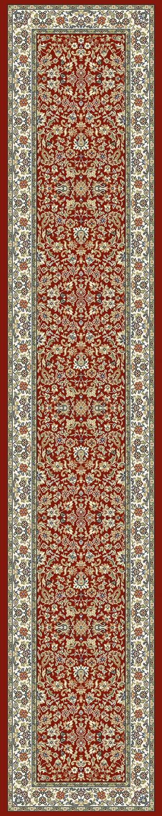 Dynamic Rugs Ancient Garden 57078 Red / Ivory Rugs - Runner