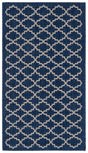 Safavieh Courtyard 2'-0" x 3'-7" Rug in Navy / Beige