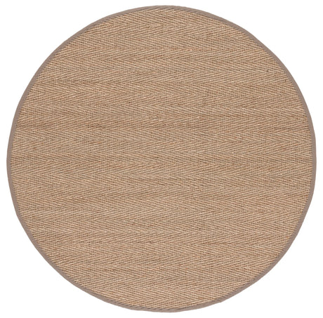 Safavieh Natural Fiber 6'-0" x 6'-0" Rug in Natural / Grey