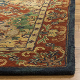 Safavieh Heritage 4'-0" x 6'-0" Rug in Beige / Burgundy