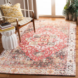 Safavieh Saffron 4'-0" x 6'-0" Rug in Ivory / Red