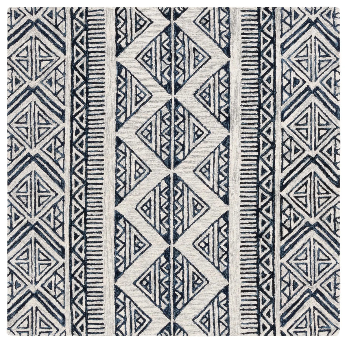 Safavieh Metro 6'-0" x 6'-0" Rug in Blue / Ivory