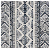 Safavieh Metro 6'-0" x 6'-0" Rug in Blue / Ivory