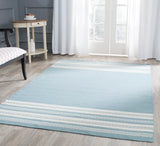 Safavieh Dhurries 5'-0" x 8'-0" Rug in Turquoise