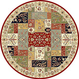 Safavieh Lyndhurst 10'-0" x 10'-0" Rug in Multi / Ivory