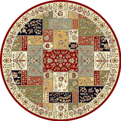 Safavieh Lyndhurst 10'-0" x 10'-0" Rug in Multi / Ivory