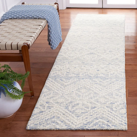 Safavieh Metro 2'-3" x 9'-0" Rug in Blue / Ivory