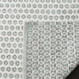 Safavieh Montauk 5'-0" x 8'-0" Rug in Slate / Ivory