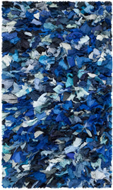 Safavieh Rio Shag 2'-6" x 4'-0" Rug in Navy / Multi