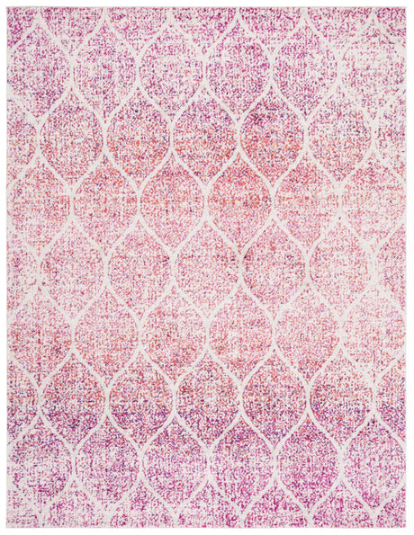 Safavieh Madison 10'-0" x 14'-0" Rug in Cream / Fuchsia