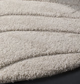 Safavieh Florida Shag 5'-0" x 5'-0" Rug in Creme / Creme
