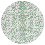 Safavieh Courtyard 6'-7" x 6'-7" Rug in Ivory / Green